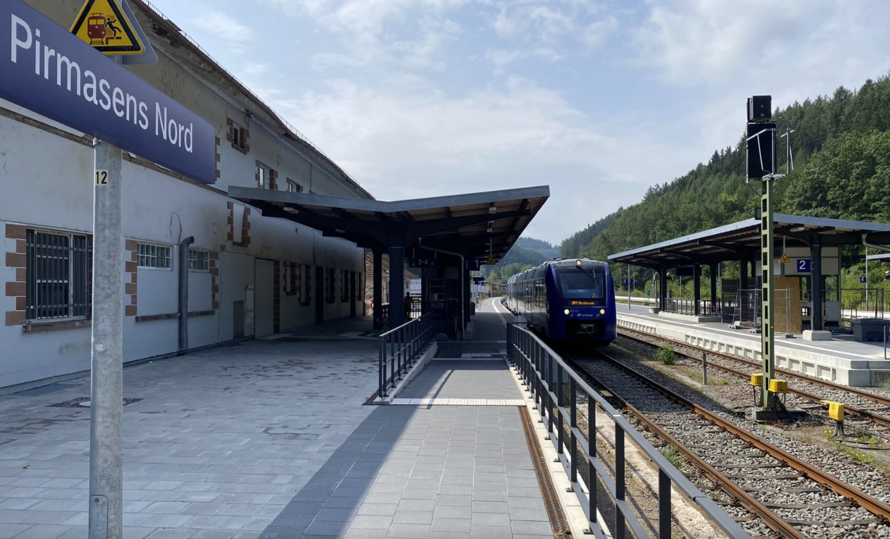 Eindruck der Fahrt zu Völklinger Hütte