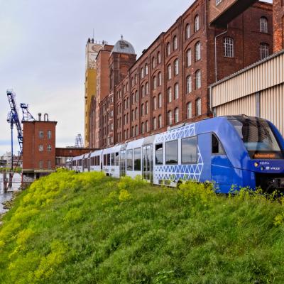Sonderzug der Eisenbahnfreunde Mannheim auf einer Ausflugsfahrt