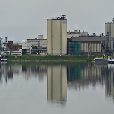 Eindrücke der Hafenrundfahrt im Mannheimer Hafen