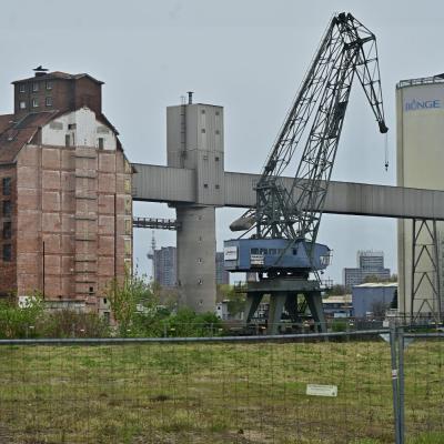 Eindrücke der Hafenrundfahrt im Mannheimer Hafen